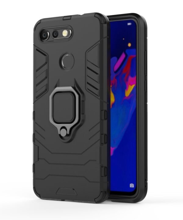 PC + TPU Shockproof Protective Case for Huawei Honor View 20, with Magnetic Ring Holder, For Huawei Honor View 20