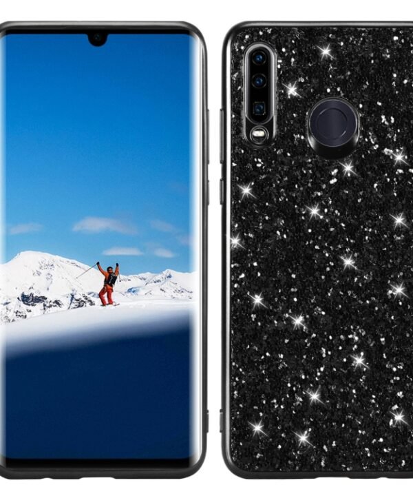 Glitter Powder Shockproof TPU Case for Huawei P30 Lite / nova 4e, For Huawei P30 Lite / nova 4e