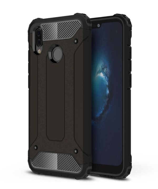For Huawei  P20 Lite Full-body Rugged TPU + PC Combination Back Cover Case , For Huawei P20 Lite, Huawei P20 Lite