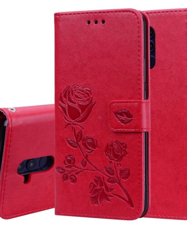 Rose Embossed Horizontal Flip PU Leather Case for Huawei Mate 20 Lite, with Holder & Card Slots & Wallet, For Huawei Mate 20 Lite, Huawei Mate 20 Lite