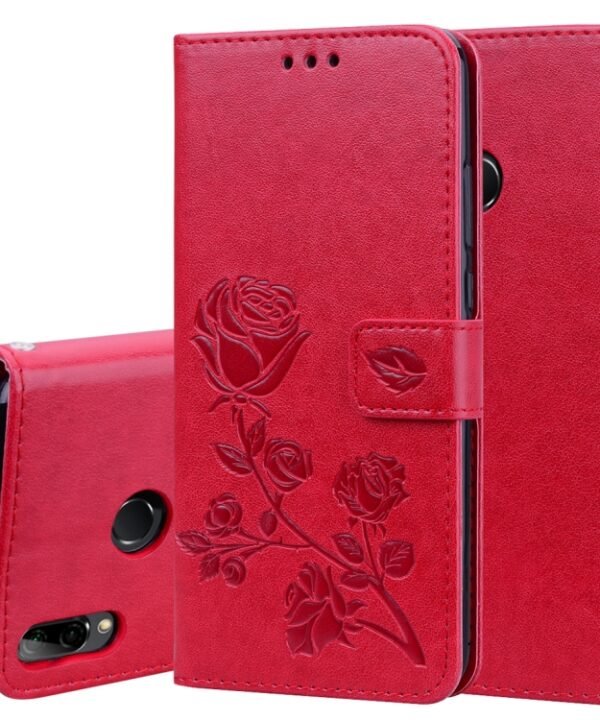 Rose Embossed Horizontal Flip PU Leather Case for Huawei Y9 (2019), with Holder & Card Slots & Wallet, For Huawei Y9 (2019), Huawei Y9 (2019)