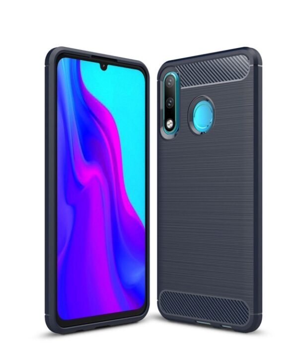Brushed Texture Carbon Fiber TPU Case for Huawei P30 Lite, Huawei P30 Lite