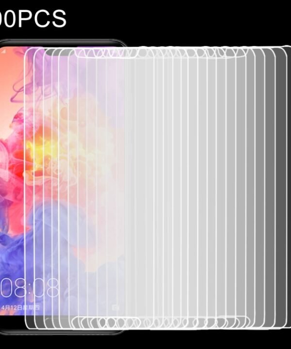 100 PCS for Huawei P20 Pro 0.26mm 9H Surface Hardness 2.5D Explosion-proof Tempered Glass Screen Film