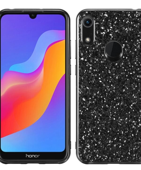Glittery Powder Shockproof TPU Case for Huawei Honor Play 8A, For Huawei Honor 8A