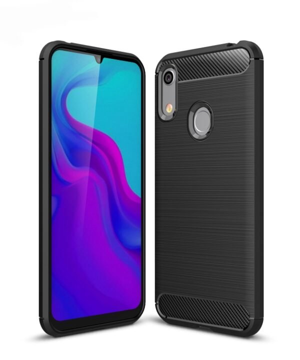 Brushed Texture Carbon Fiber Shockproof TPU Case for Huawei Honor 8A, For Huawei Honor 8A, Huawei Honor 8A, For Honor 8A