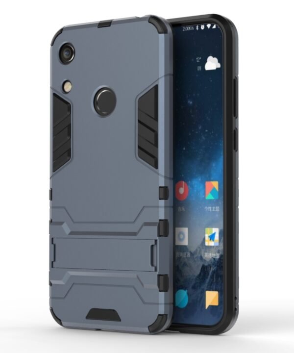Shockproof PC + TPU Case for Huawei Honor 8A, with Holder, For Huawei Honor 8A, For Honor 8A