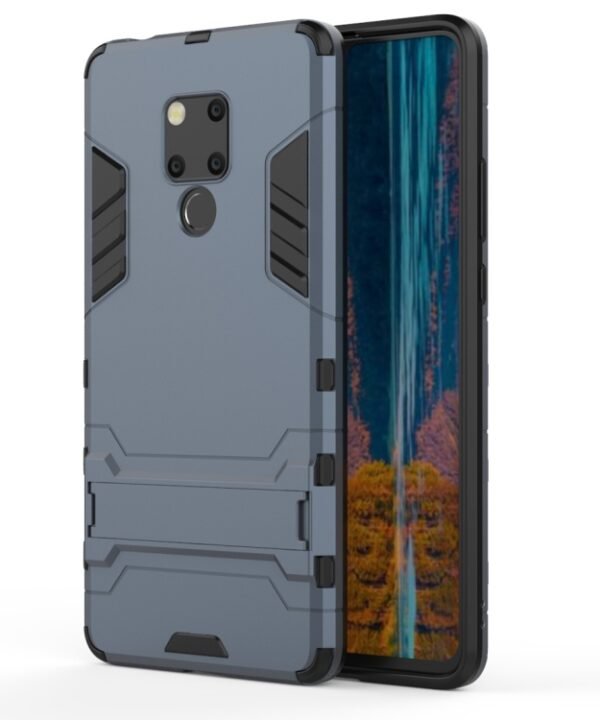 Shockproof PC + TPU Case for Huawei Mate 20 X, with Holder, For Huawei Mate 20 X
