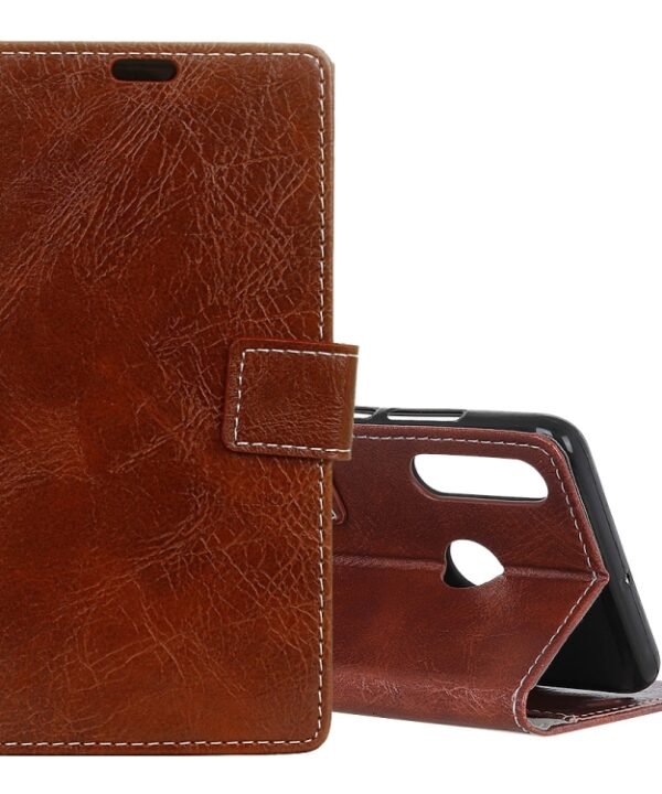 Retro Crazy Horse Texture Horizontal Flip Leather Case for Huawei P30 Lite, with Wallet & Holder & Card Slots & Photo Frame, Huawei P30 Lite, For Huawei P30 Lite