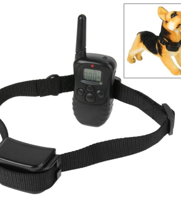Rechargeable and Waterproof 300m Remote Pet Dog Training Collar with LCD display
