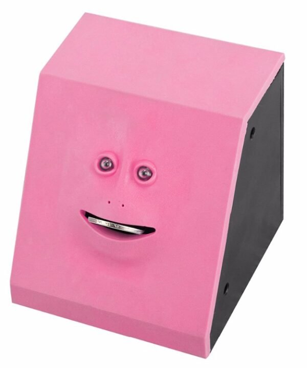 Face Bank Automatic Money Eating Box Coin Saving Box, Face Bank