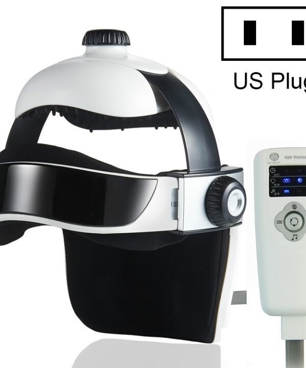 Electronic Air Pressure Head Massager, Relaxed Music Helmet Massager, US Plug, HC06285, HC06285EU, HC06285UK