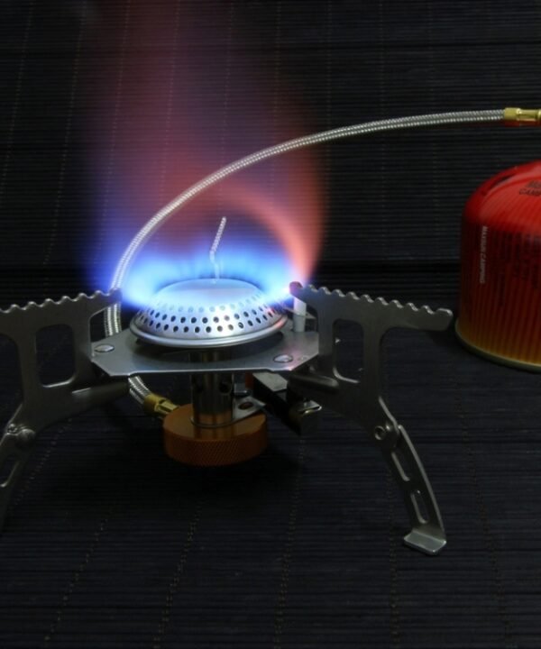 Outdoor Camping Tool Camp Stove BBQ Cooking Portable Gas Stove Split Gas Furnace