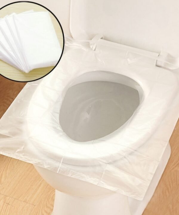 50 PCS Travel Disposable Toilet Seat Cover Mat Toilet Paper Pad