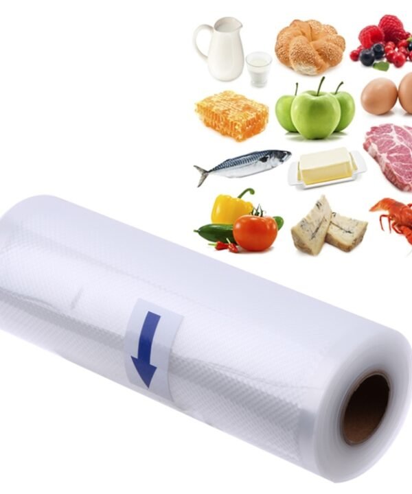 Roll Food Storage Bag Food Saver Bag for Kitchen Keep Food Fresh Grain Bag PE Bags, Size: 25*35cm