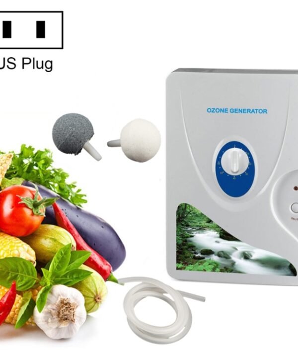 600MG Ozone Generator Cleaner Sterilizer for Vegetables and Fruits, US Plug, EU Plug