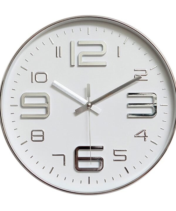 12 inch Creative Decorative Round Shape Living Room Simple Modern Quartz Wall Clock