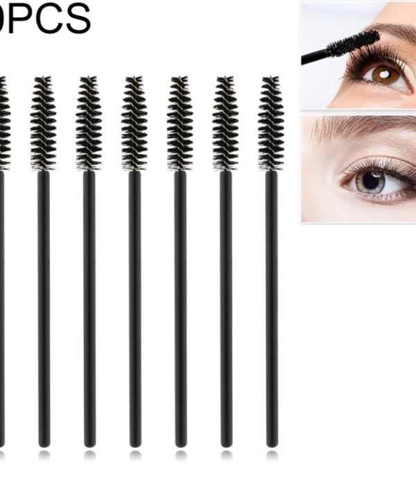 50 PCS Disposable Eyelash Brush Cosmetic Makeup Brushes Eyes Make Up Styling Tools