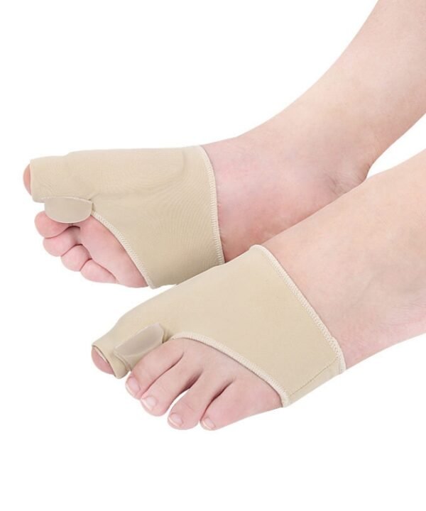 1 Pair SEBS Hallux Valgus Correction Sleeve Feet Care Special Big Toe Bone Ring Foot Thumb Orthopedic Brace Relieve for Men / Women, Size: L, Size: L