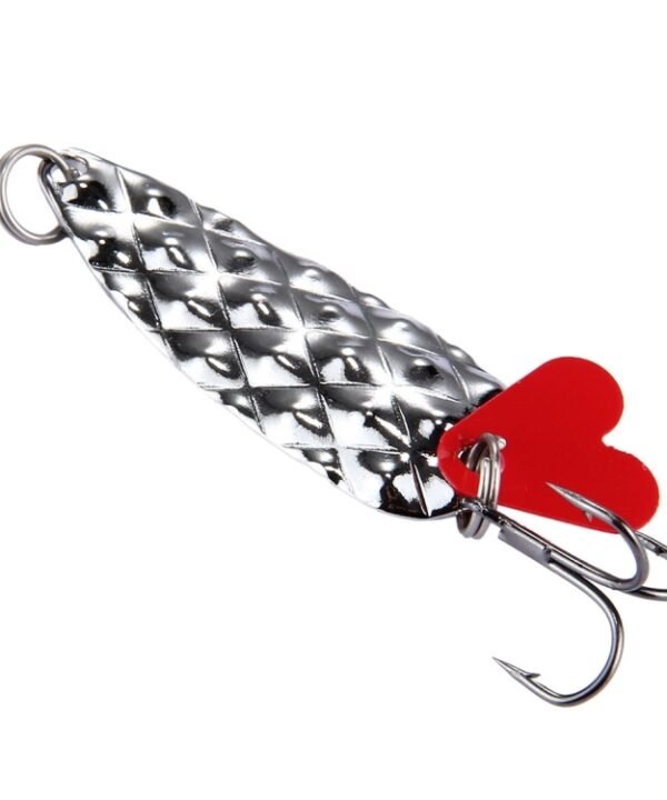 Pineapple Shape Sequins Fishing Lures Artificial Fishing Bait with Hooks, Length: 5cm