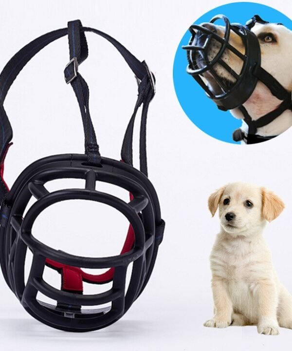Dog Muzzle Prevent Biting Chewing and Barking Allows Drinking and Panting, Size: 6.8*6.3*7.8cm, Size: 6.8*6.3*7.8cm