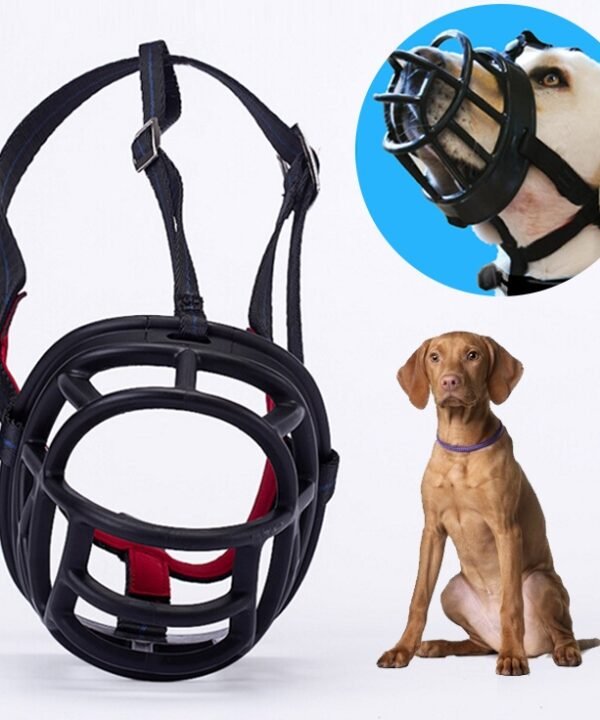 Dog Muzzle Prevent Biting Chewing and Barking Allows Drinking and Panting, Size: 10.3*9.3*12.5cm, Size: 10.3*9.3*12.5cm