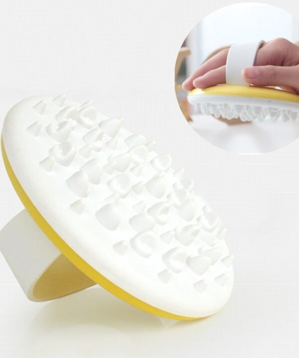 Bath Shower Body Relaxing Spa Scrub Glove Anti Cellulite Massager TPR Brush