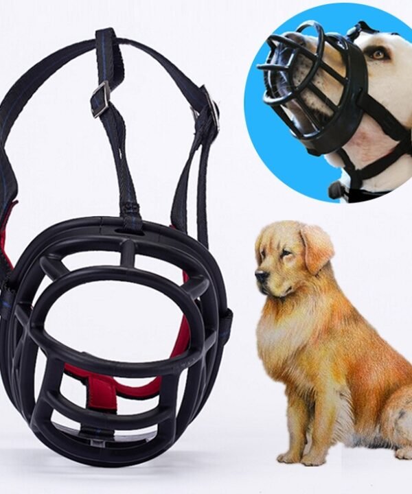 Dog Muzzle Prevent Biting Chewing and Barking Allows Drinking and Panting, Size: 12.5*12.5*15.4cm, Size: 12.5*12.5*15.4cm