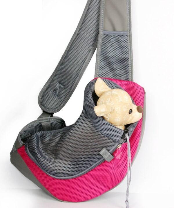 Dog and Cat Sling Carrier Hands Free Reversible Pet Papoose Bag, Size：Small, Size：Small