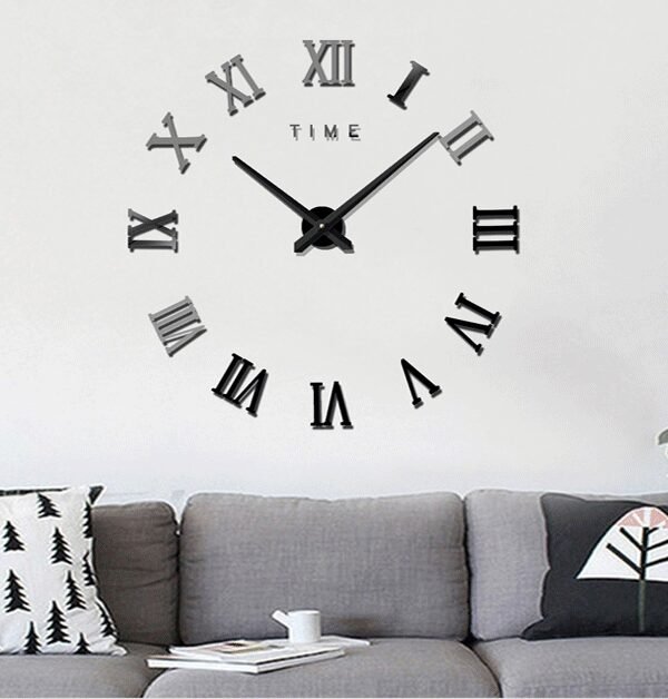 40 inch Creative Living Room Decorative Ticking Wall Clock