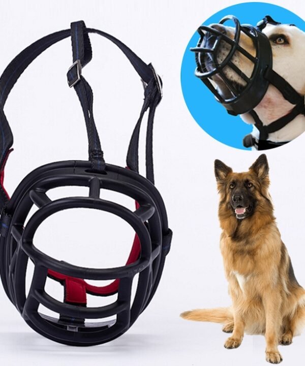 Dog Muzzle Prevent Biting Chewing and Barking Allows Drinking and Panting, Size: 11.2*10.7*14.3cm, Size: 11.2*10.7*14.3cm