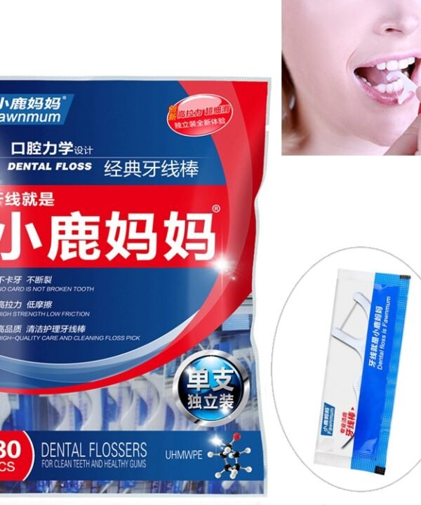 Fawnmum Ultra-fine Safety Dental Floss Super Tension Toothpick Thread