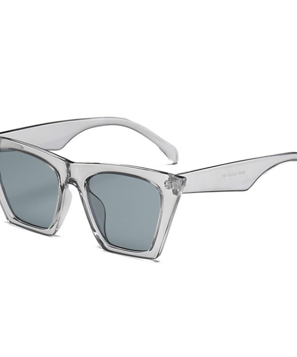 Men Women Cat Eyes Color Frame Lens UV400 Protective Sunglasses, HC2052A, HC2052B, HC2052C, HC2052D, HC2052E, HC2052F, HC2052G