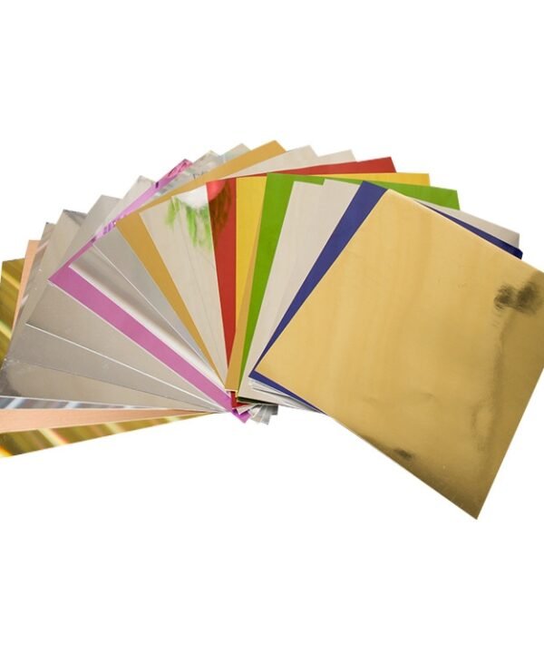 50pcs / Pack A4 Size Foil Papers, Random One Color Delivery