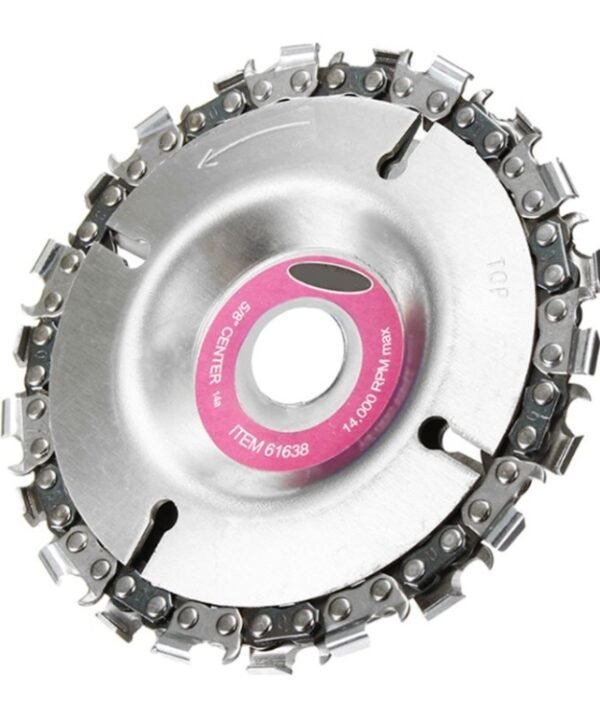 4 inch Disc Grinder and Chain 22 Tooth Fine Cut Chain for 100/115 Angle Grinder