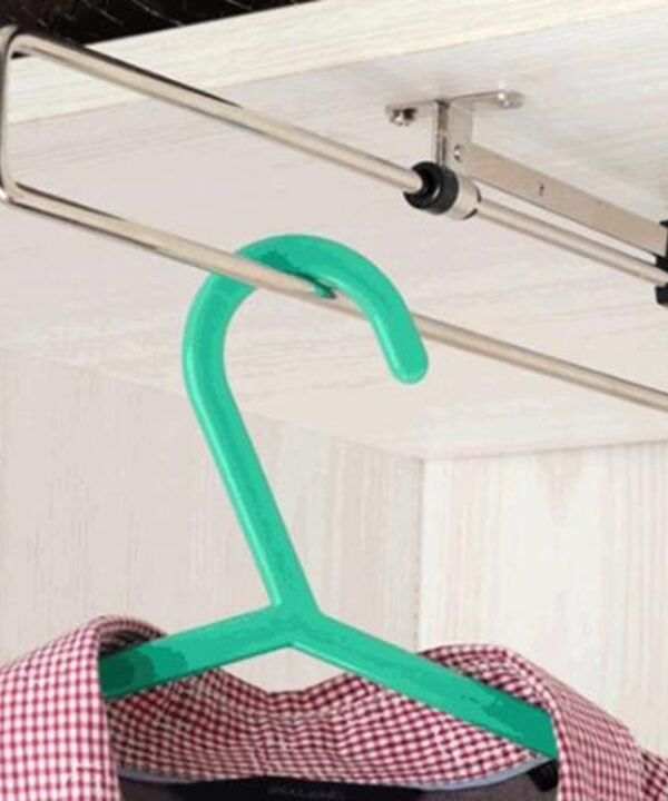 Telescopic Rail Pull-Out Wardrobe Clothes Hanger(30cm)
