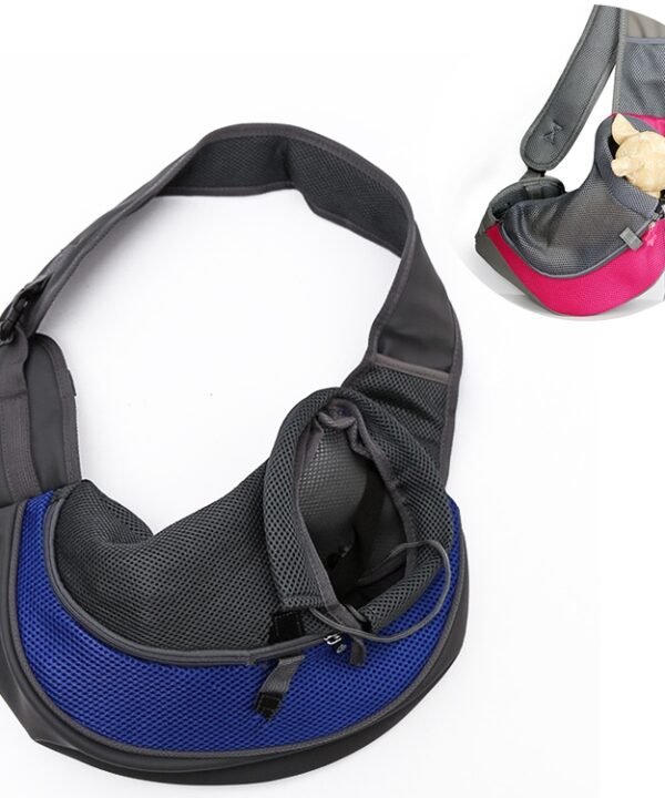 Dog and Cat Sling Carrier Hands Free Reversible Pet Papoose Bag, Size：Large, Size：Large