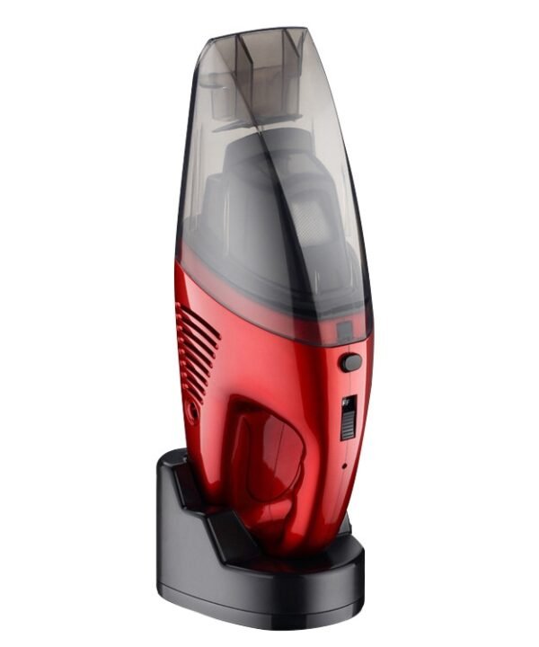 60W Rechargeable Car Household Portable Handheld Wireless Dry Wet Used Vacuum Cleaner, EU Plug