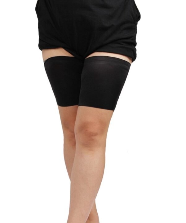 Outdoor Sports Silicone Non-slip Skin Protection Knee Pads Sports Calf Stretch Support Thigh Leg Sets, Size: 52-60cm, Size: 52-60cm