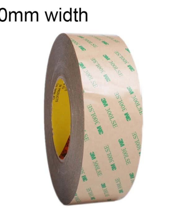 Super Adhesive Ultra-thin Transparent and High-temperature Resistant Double-sided Traceless Tape, Size: 55m x 30mm