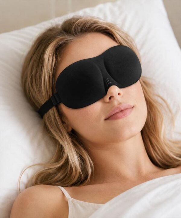 3D Portable Shading Sleep Rest Aid Cover Eye Patch Sleeping Mask Female Cute Eye Mask