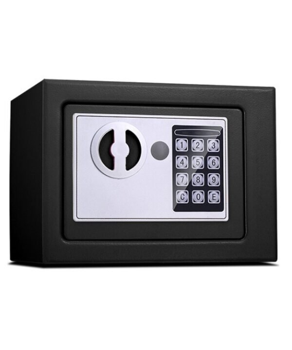 17E Home Mini Electronic Security Lock Box Wall Cabinet Safety Box without Coin-operated Function