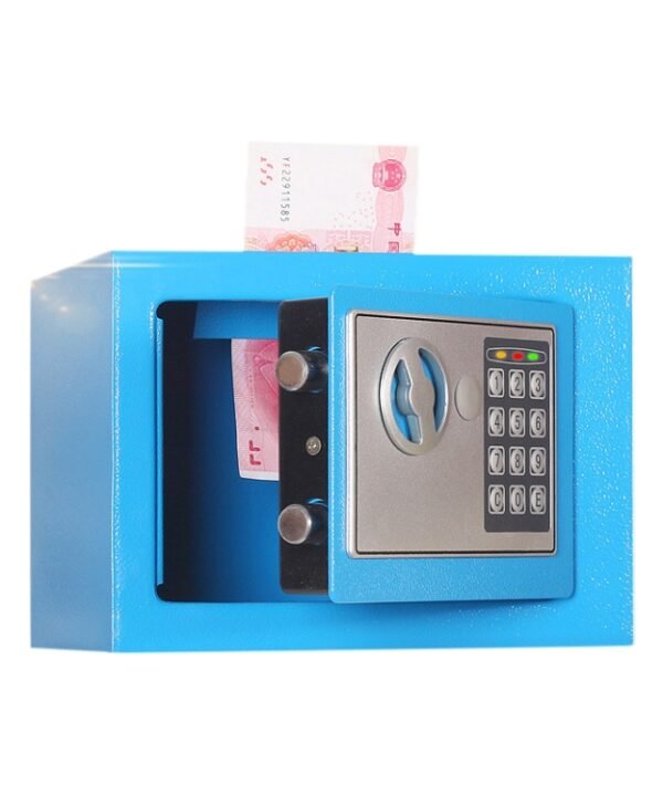17E Home Mini Electronic Security Lock Box Wall Cabinet Safety Box with Coin-operated Function