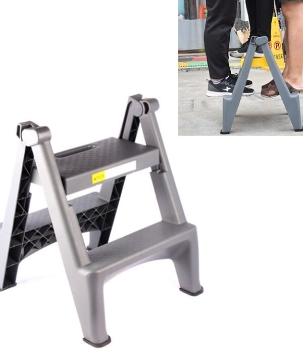 Thick Plastic Double-sided Folding Ladder Car Wash Tool Car Wash Stool