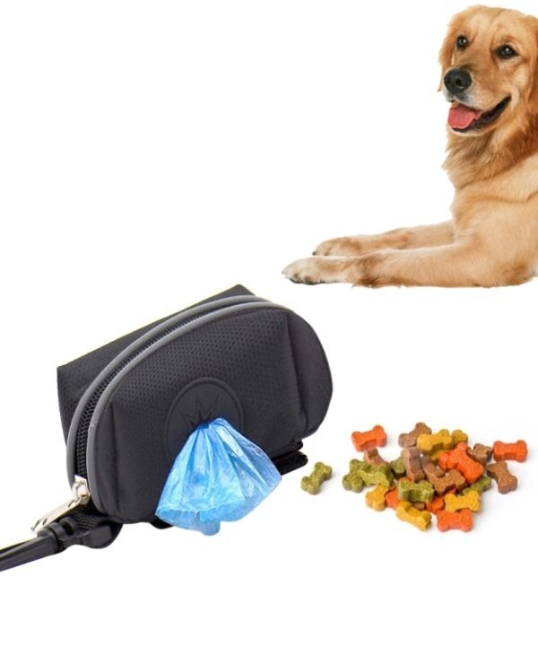 Outdoor Trash Bag Pet Snack Carrying Bag, Random Color Delivery