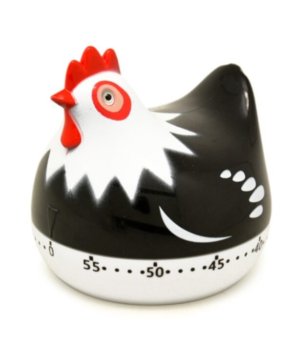 Chicken Shape 60 Minutes Mechanical Kitchen Cooking Count Down Alarm Timer Home Decorating Gadget, Random Color Delivery