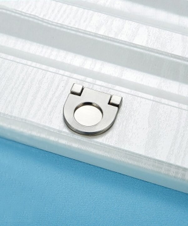 1052-32 Simple European Furniture Drawer Hidden Buckle Handle (Brushed)