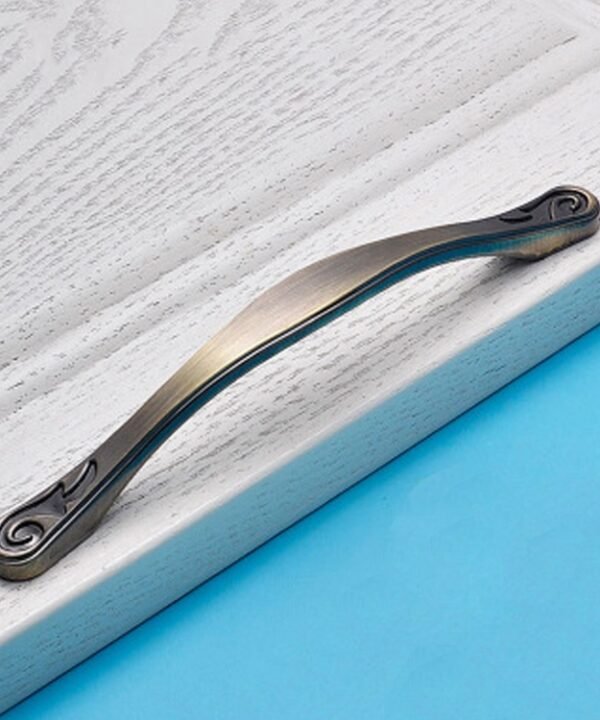 4041-128 Green Ancient Zinc Alloy Cabinet Handle Pitch: 128mm