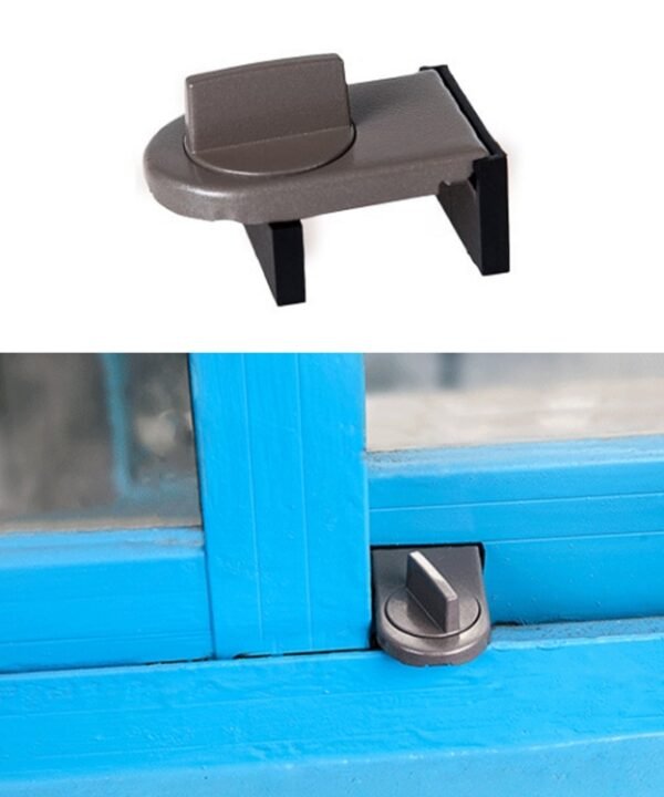 Sliding Sash Stopper Cabinet Locks & Straps Doors Security Anti-theft Lock Window Door Baby Safety Lock