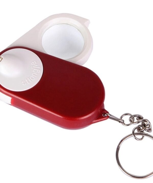 BEST BST-J106 10X Pocket Magnifier with LED Light, Random Color Delivery