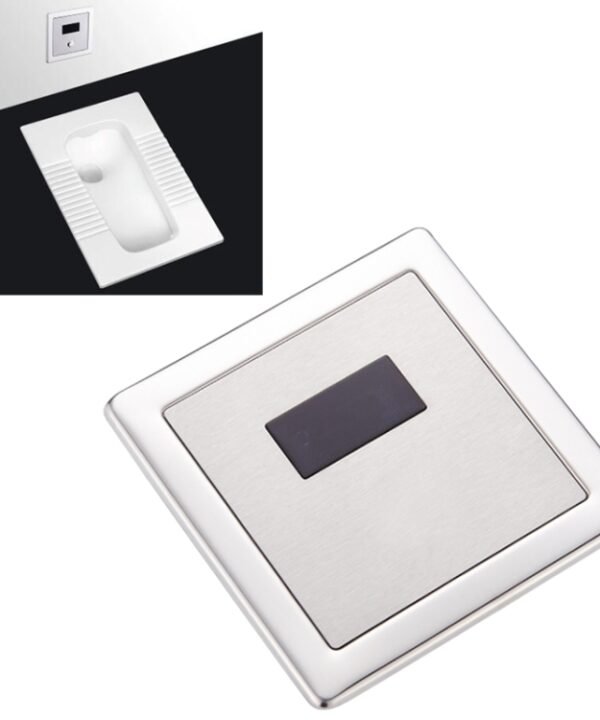 Recessed Wall in Type Flush Valve for Auto-induction Toilet, with Infrared Automatic Function DC